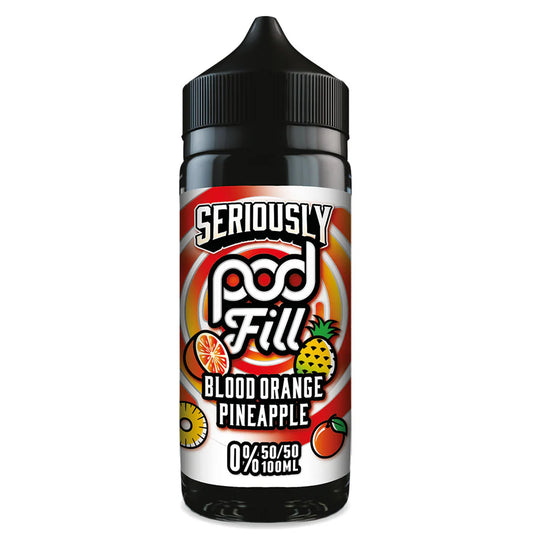 Seriously Pod Fill Blood Orange Pineapple 100ml Shortfill