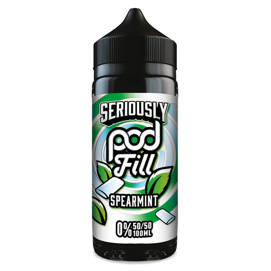 Seriously Pod Fill Spearmint 100ml Shorfill