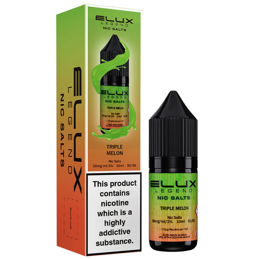 Triple Melon Elux Legend Nic Salt 10ml