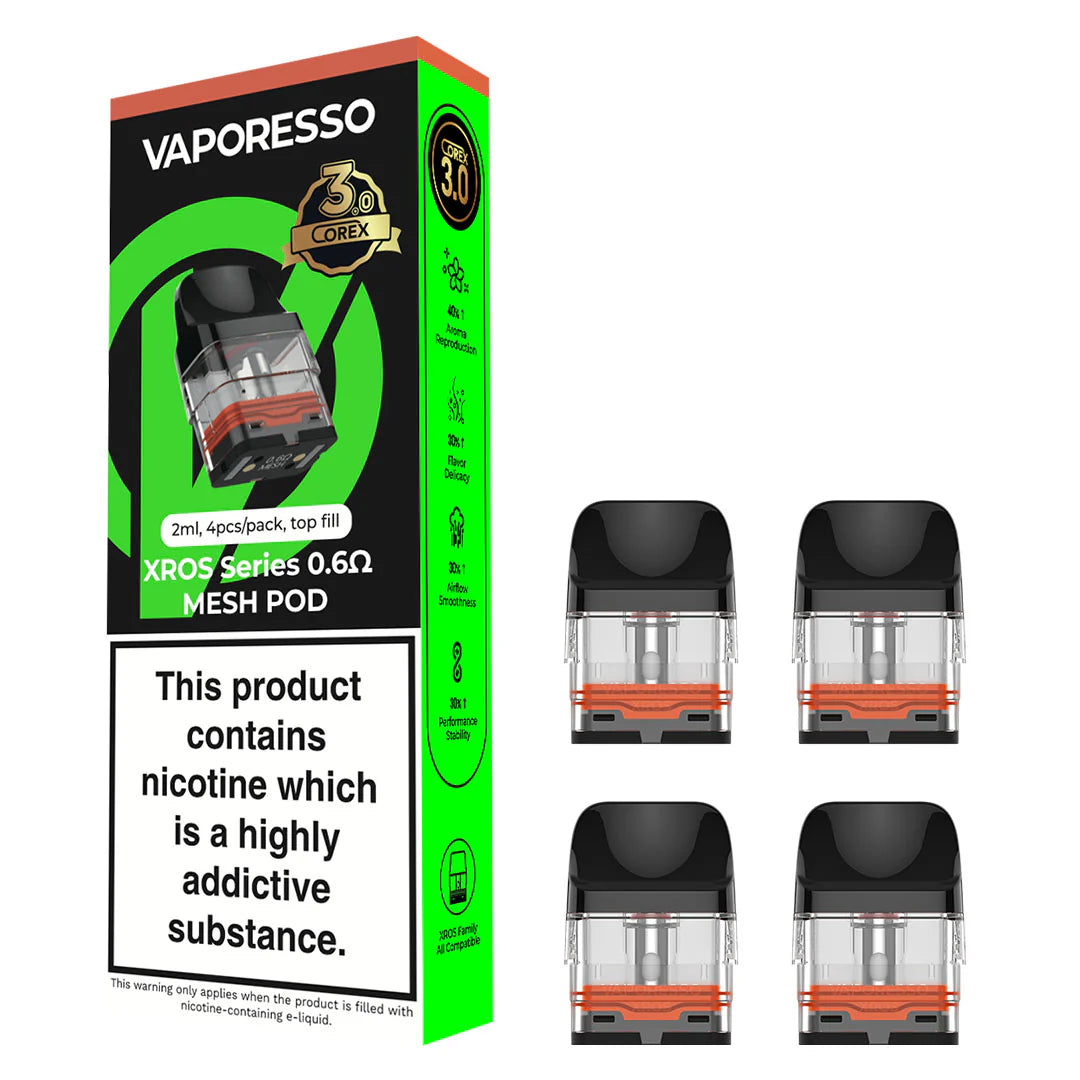 Vaporesso XROS Series Corex 3.0 Version Mesh Pod 4 Pack