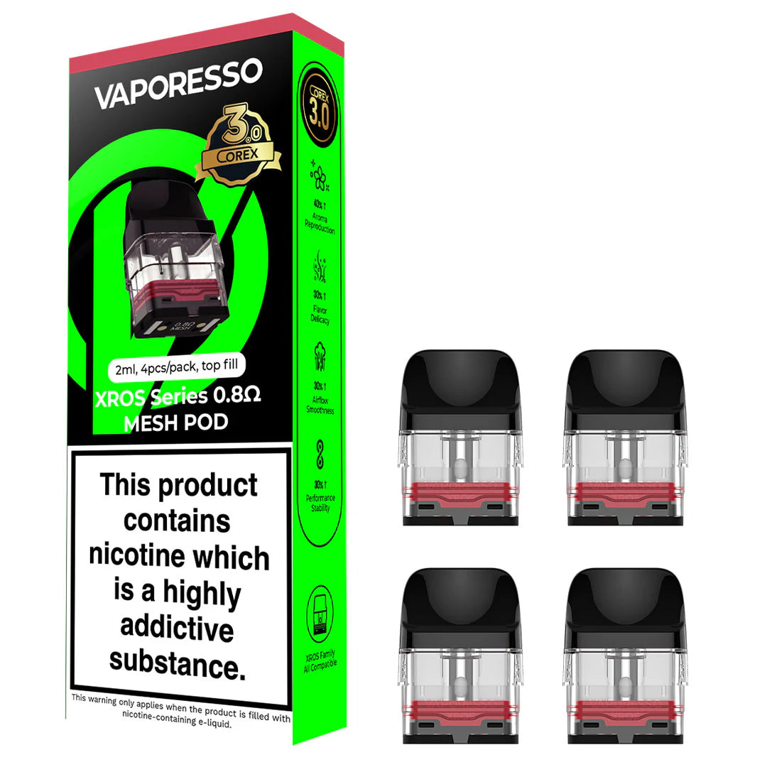 Vaporesso XROS Series Corex 3.0 Version Mesh Pod 4 Pack