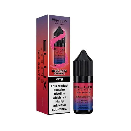 Blue Razz Cherry Elux Legend Nic Salt 10ml