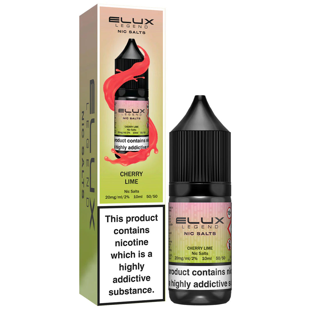 Cherry Lime Elux Legend Nic Salt 10ml