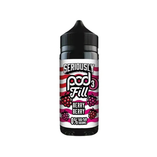 Seriously Pod Fill 3 Berry Berry 100ml Shortfill