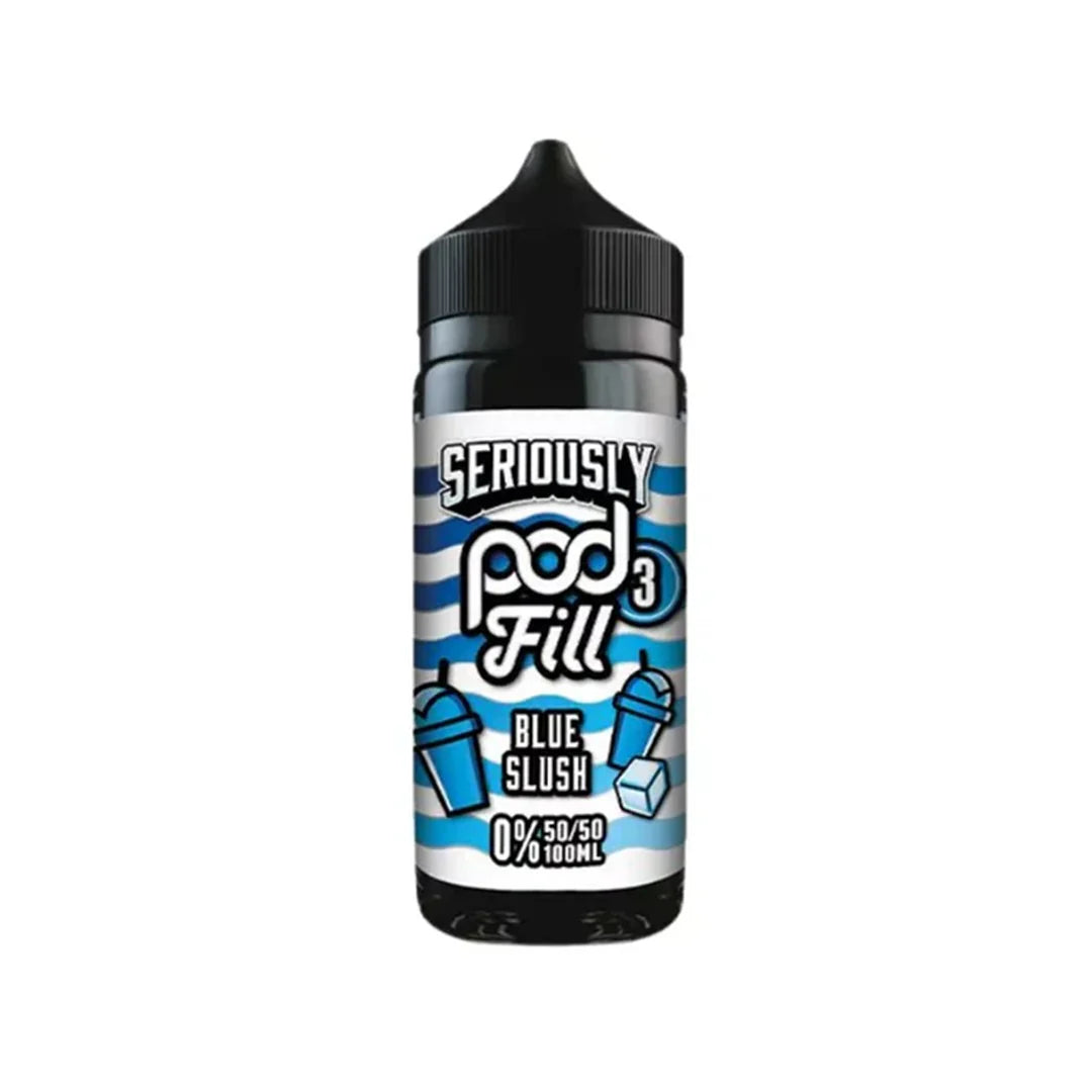 Seriously Pod Fill 3 Blue Slush 100ml Shortfill