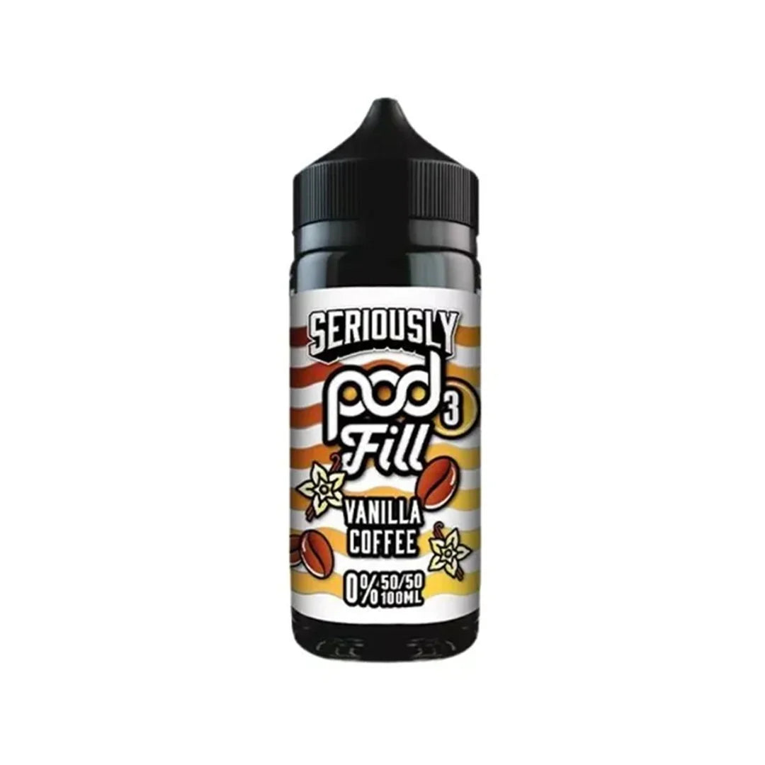 Seriously Pod Fill 3 Vanilla Coffee 100ml Shortfill