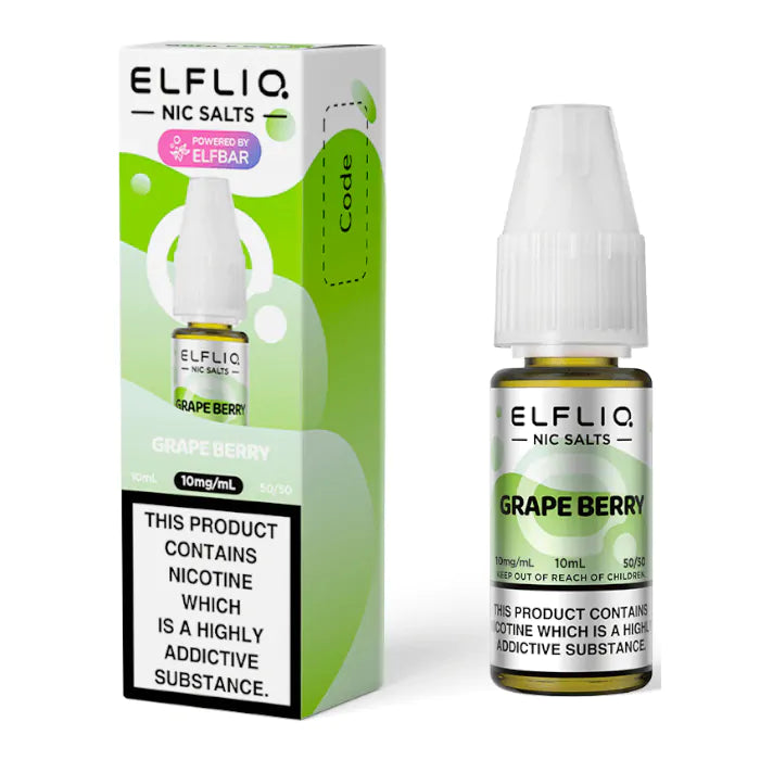 ELFLIQ Grape Berry Nic Salt 10ml