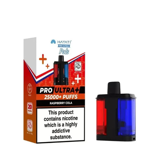 Hayati Pro Ultra Plus Refill Pack Raspberry Cola