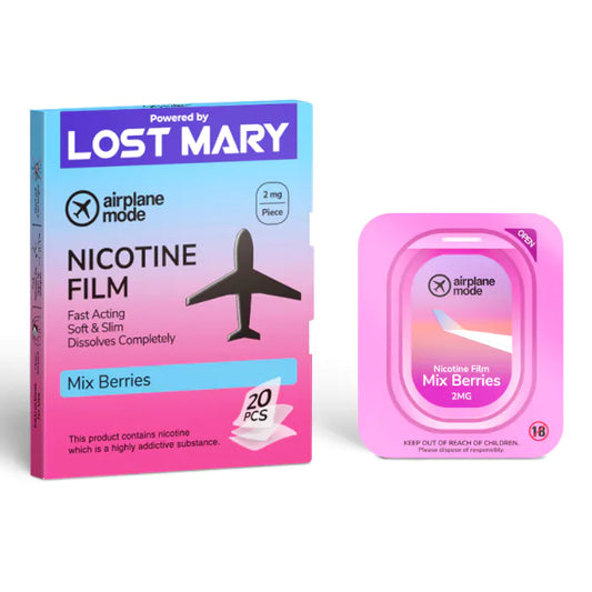 Lost Mary Airplane Mode Nicotine Film Strips - Mix Berries - 20PK